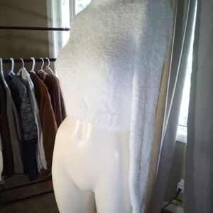 H&M White Off-the-Shoulder Sweater
